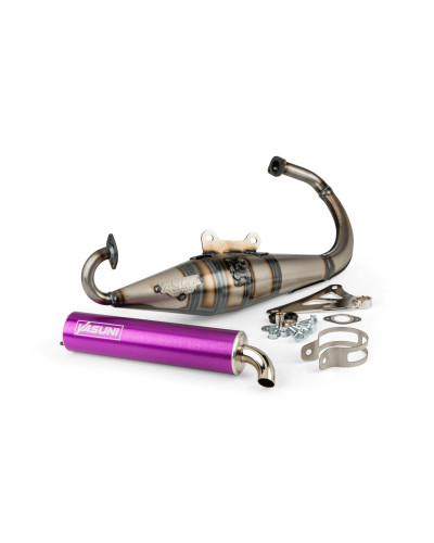 Pot d'échappement Yasuni Z MBK Booster silencieux violet homologué