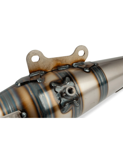 Pot d'échappement Yasuni Z MBK Booster cartouche carbone homologué