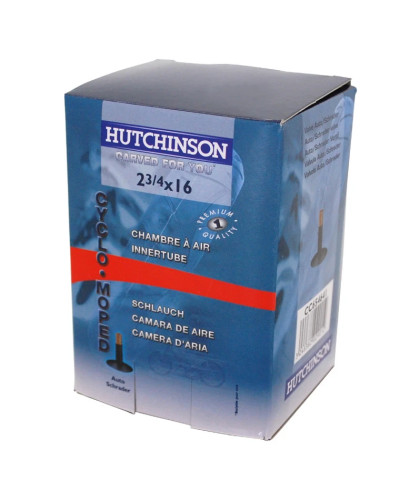 Chambre à air Hutchinson 16 pouces 2 3/4-16 valve Schrader
