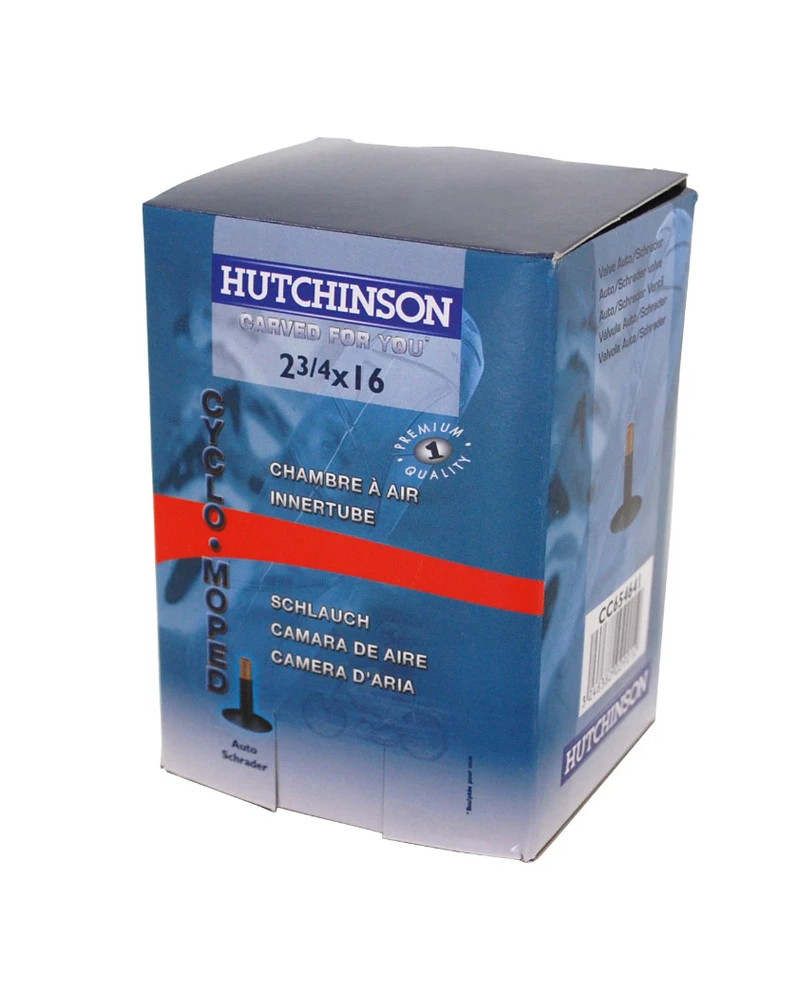 Chambre à air Hutchinson 16 pouces 2 3/4-16 valve Schrader
