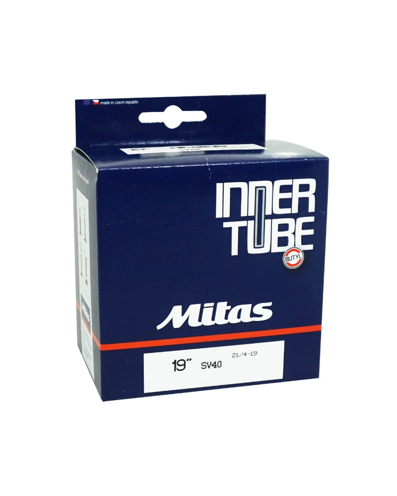 Chambre à air 19 pouces Rubena 2 1/4-19 valve Schrader