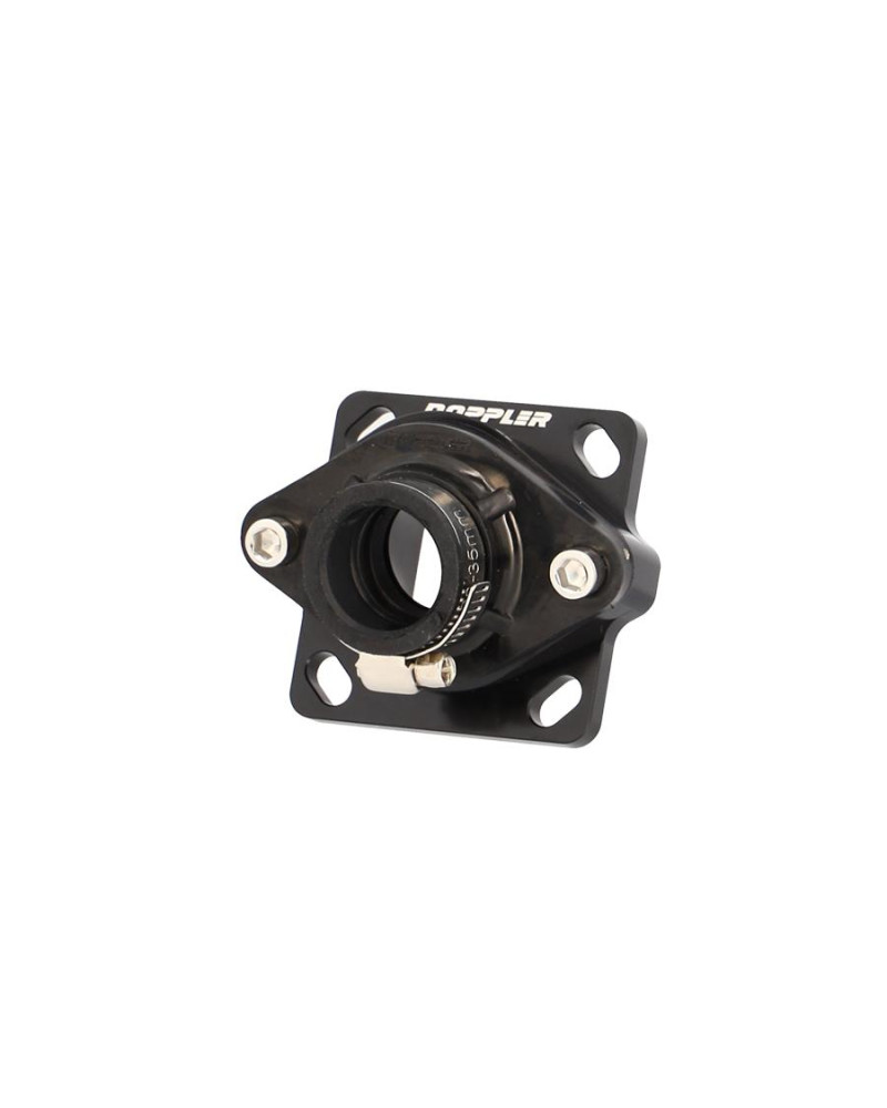 Pipe d’admission Doppler Open carter Polini Peugeot 103 MBK 51 pour carburateur PHBG PHDG noir