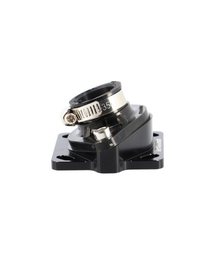Pipe d’admission Doppler Open carter Polini Peugeot 103 MBK 51 pour carburateur PHBG PHDG noir