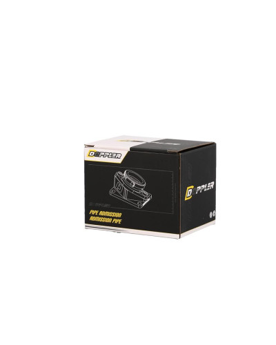 Pipe d’admission Doppler Open carter Polini Peugeot 103 MBK 51 pour carburateur PHBG PHDG noir