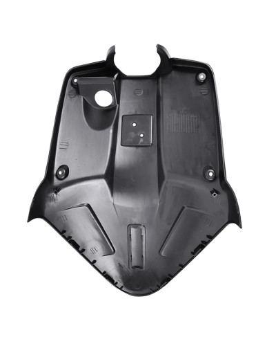Tablier arrière noir brillant avec cache-plaque pour MBK Booster et Yamaha BW’S à partir de 2004