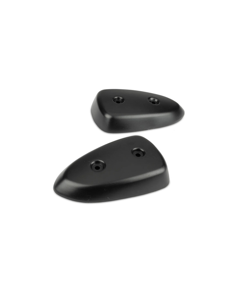 Paire de pads de protection avant noirs type origine pour MBK Stunt et Yamaha Slider
