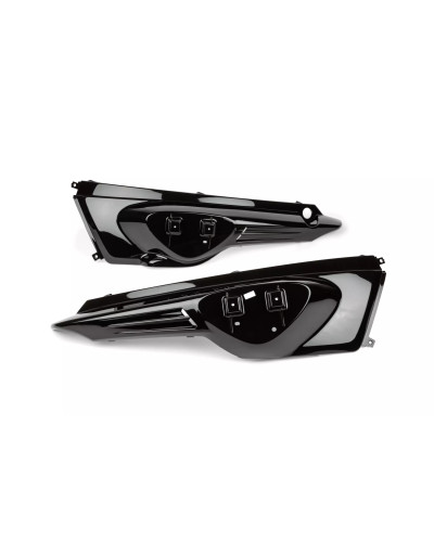 Paire de coques arrière noires droite et gauche pour MBK Stunt et Yamaha Slider