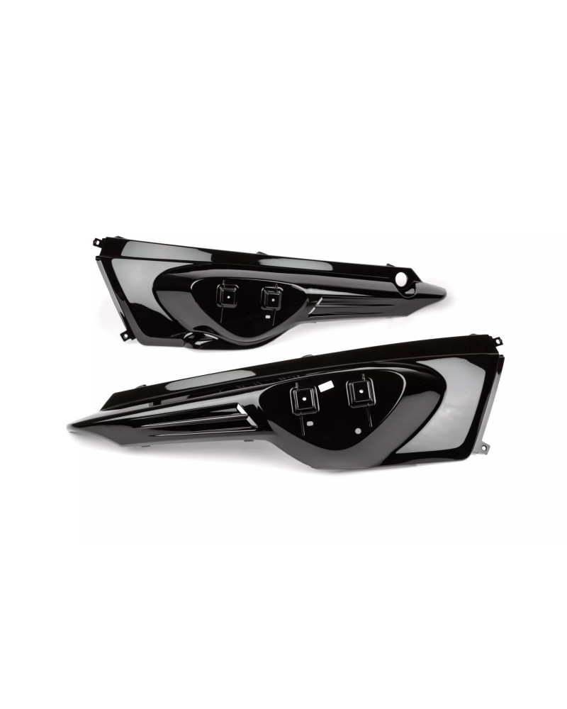 Paire de coques arrière noires droite et gauche pour MBK Stunt et Yamaha Slider