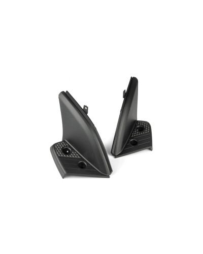 Paire de repose-pieds passager noirs gauche et droit pour MBK Stunt et Yamaha Slider