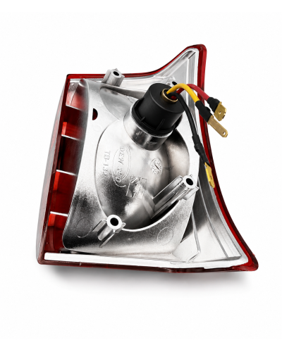 Feu arrière Teknix homologué avec ampoule BAY15D pour MBK Booster et Yamaha BW’S à partir de 2004