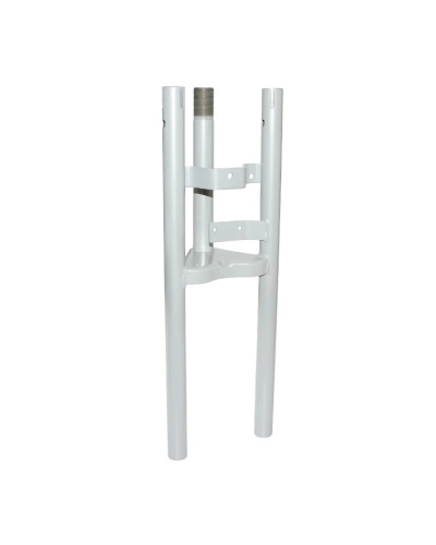 Corps de fourche gris avec colonne de direction pour Peugeot 103 MVL