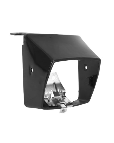 Capot de phare noir avec trou pour compteur, patte et ressort pour Peugeot 103 MVL et Vogue