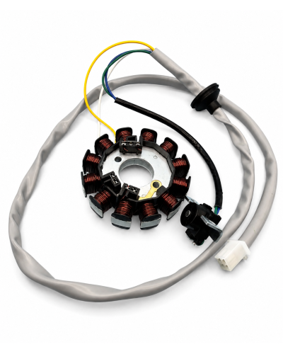 Stator d’allumage Teknix 87 mm à 4 broches pour MBK Booster, Nitro et Yamaha Aerox