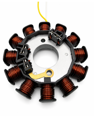 Stator d’allumage Teknix 87 mm à 4 broches pour MBK Booster, Nitro et Yamaha Aerox