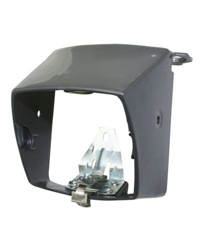 Capot de phare gris avec patte et ressort pour Peugeot 103 MVL et Vogue