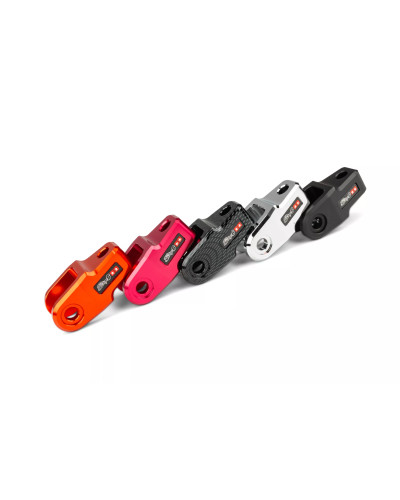 Réhausseur d’amortisseur Stage6 +40 mm pour MBK Booster et Nitro finition carbone