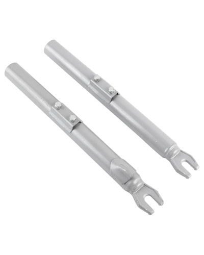 Paire de fourreaux de fourche gris avec ressorts pour Peugeot 103 SP et SPX