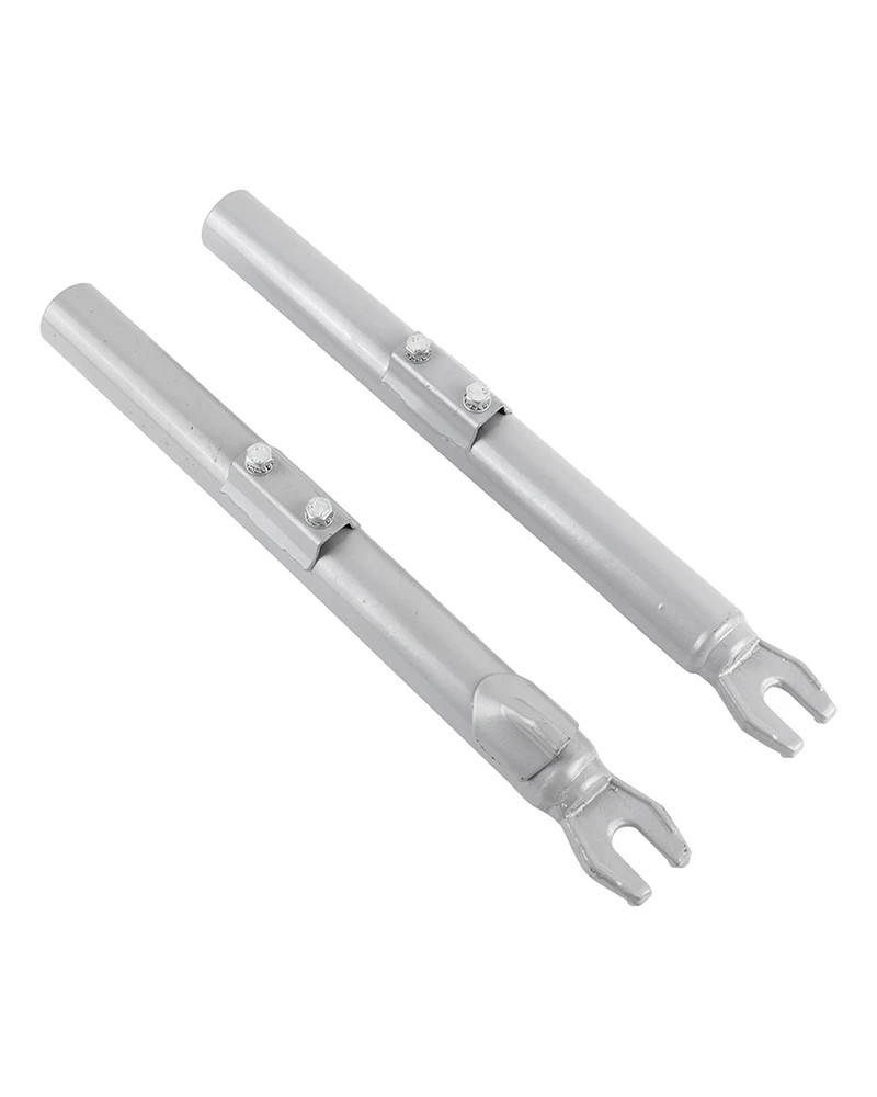 Paire de fourreaux de fourche gris avec ressorts pour Peugeot 103 SP et SPX