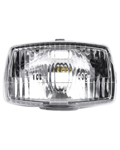 Optique de phare avant rectangulaire type Soubitez pour Peugeot BB, Peugeot 104 et Solex 6000