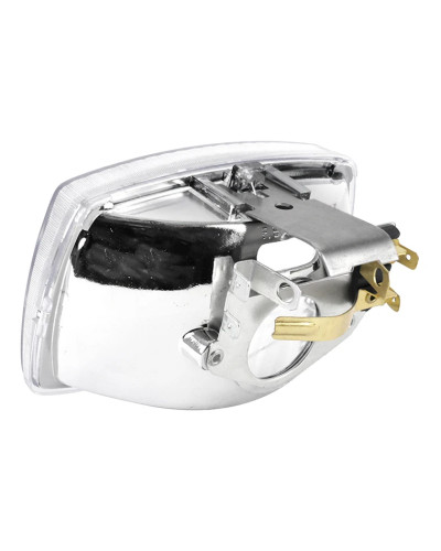 Optique de phare avant rectangulaire type Soubitez pour Peugeot BB, Peugeot 104 et Solex 6000