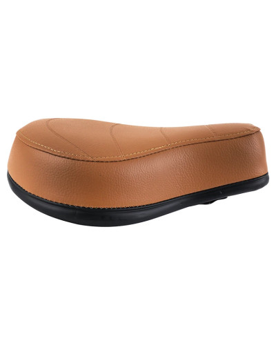 Selle coloris camel pour Peugeot 103 et MBK 51 vendue sans ressorts