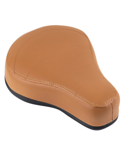 Selle coloris camel pour Peugeot 103 et MBK 51 vendue sans ressorts