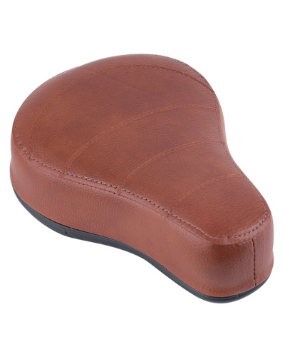 Selle marron pour Peugeot 103 et MBK 51 vendue sans ressorts