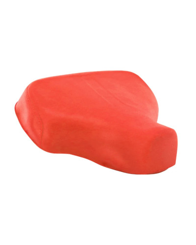 Couvre selle rouge Peugeot 103 pour rénovation de selle