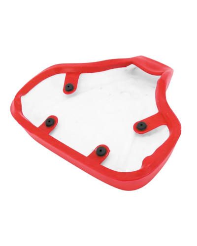 Couvre selle rouge Peugeot 103 pour rénovation de selle