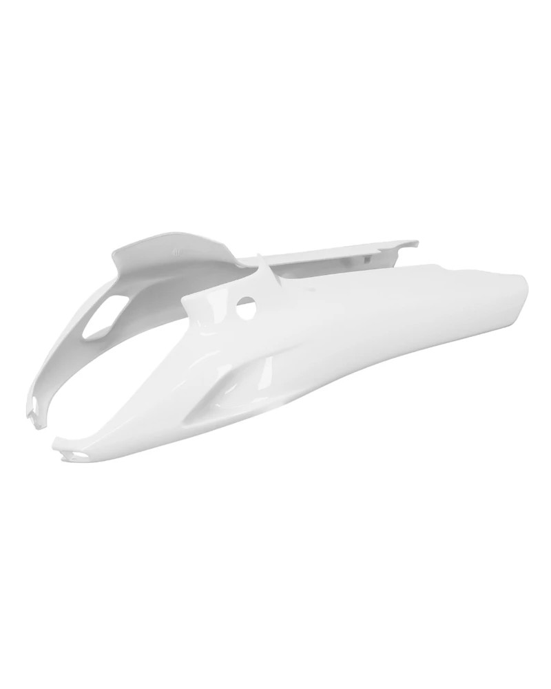 Paire de caches moteur blancs pour Peugeot 103 SPX RCX
