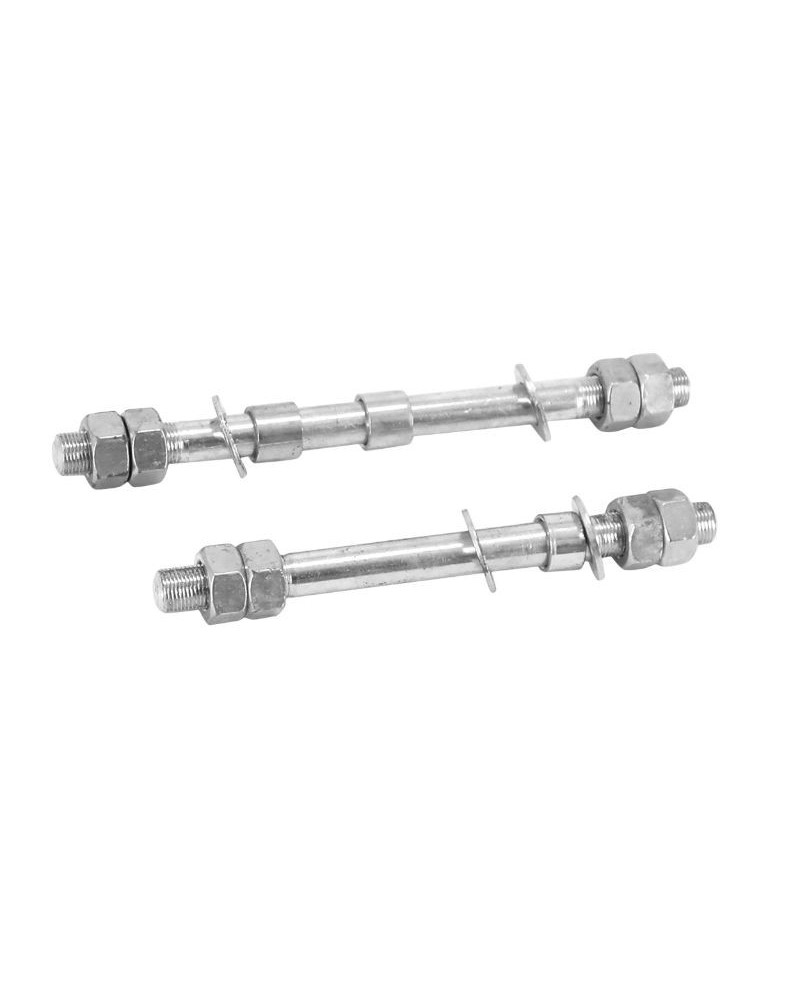Axe de roue avant arrière Peugeot 103 12 mm 155 185 mm paire