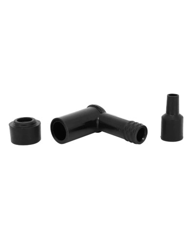 Antiparasite NGK LB05F noir 5 kilo ohm coudé 90 degrés pour bougie sans olive