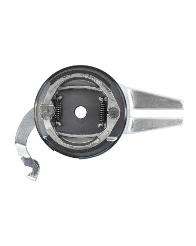 Flasque de frein arrière Peugeot 103 MVL Leleu 80 mm axe 12 mm avec mâchoires