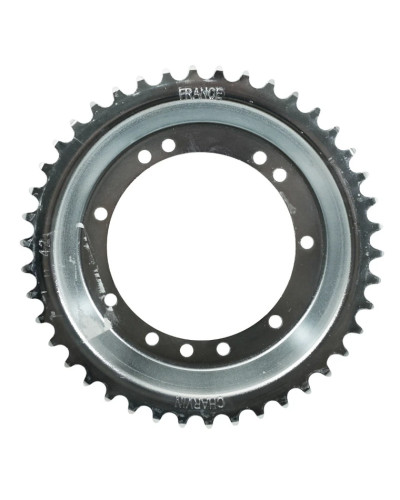 Couronne Peugeot 103 roue à rayons 42 dents alésage 94 mm 11 trous