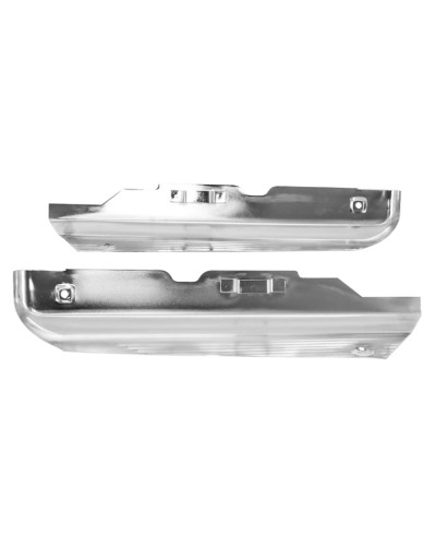 Paire de caches carter acier chromé pour Peugeot 103 HP TSM TSMR