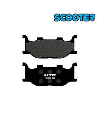 Plaquettes de frein Galfer FD169G1050 semi-métalliques homologuées 90R