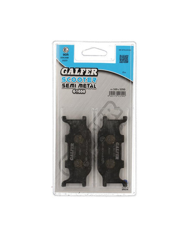 Plaquettes de frein Galfer FD169G1050 semi-métalliques homologuées 90R