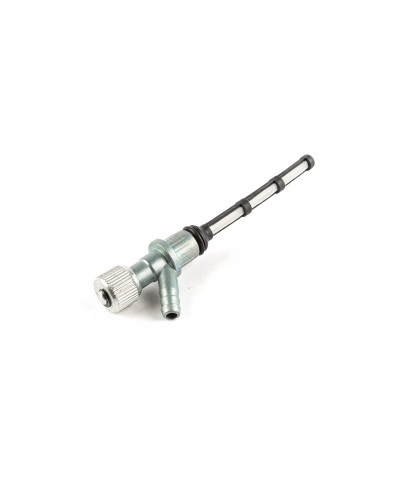 Robinet essence manuel Ø8 mm avec filtre Aprilia Derbi Peugeot Piaggio