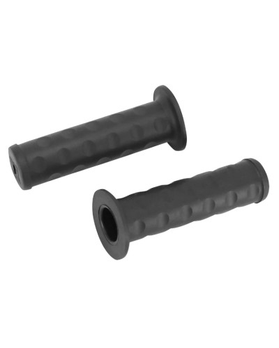 Paire de revêtements de poignées noirs pour MBK 51 longueur 115 mm