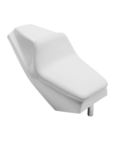 Selle cyclo GP blanche pour Peugeot 103 et MBK 51