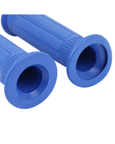Paire de revêtements de poignées Targa Mini bleus longueur 120 mm diamètre 22 24 mm