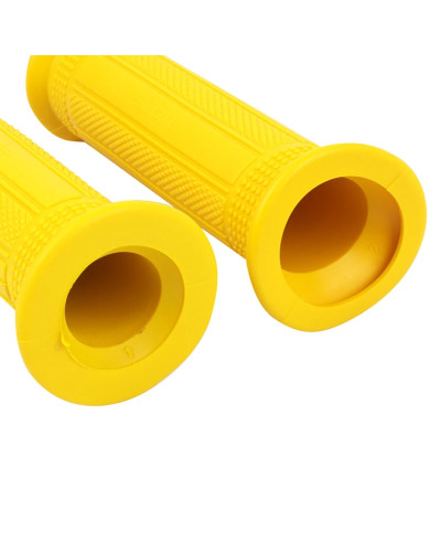 Paire de revêtements de poignées Targa Mini jaunes longueur 120 mm