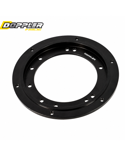 Porte-couronne Doppler Open alu CNC noir pour MBK 51