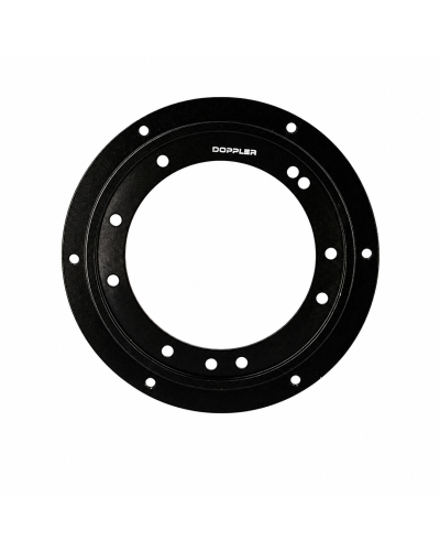 Porte-couronne Doppler Open alu CNC noir pour Peugeot 103