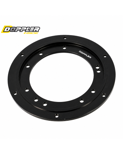 Porte-couronne Doppler Open alu CNC noir pour Peugeot 103