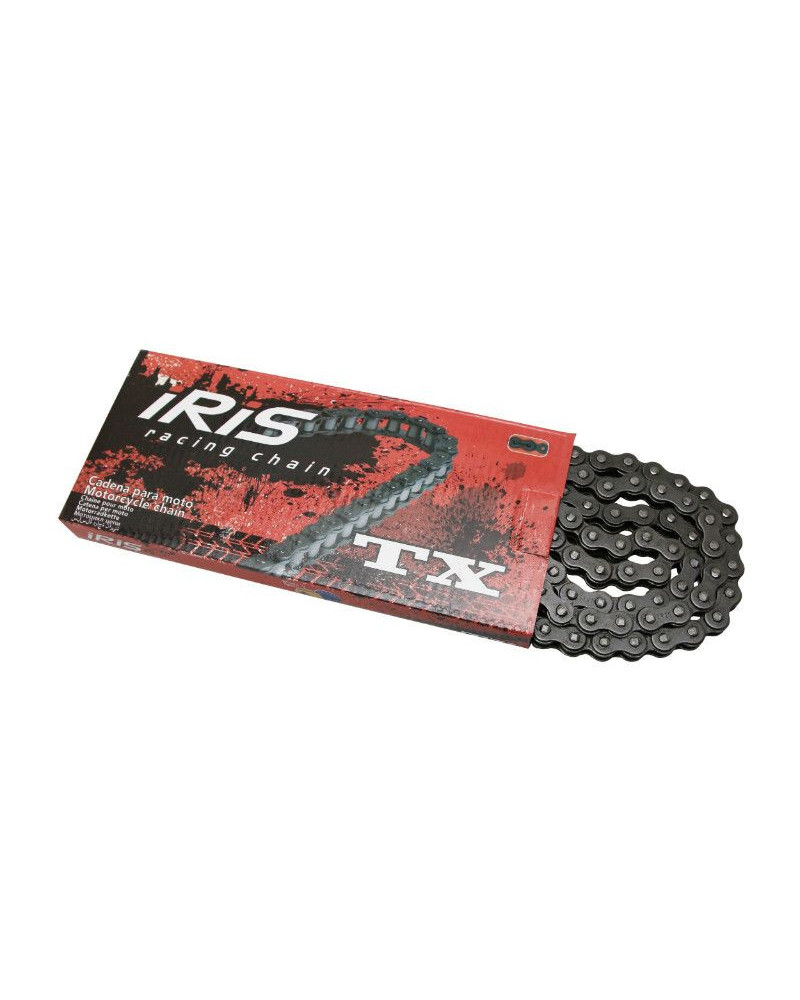 Chaîne cyclo IRIS TX pas 415 standard noire longueur 120 maillons