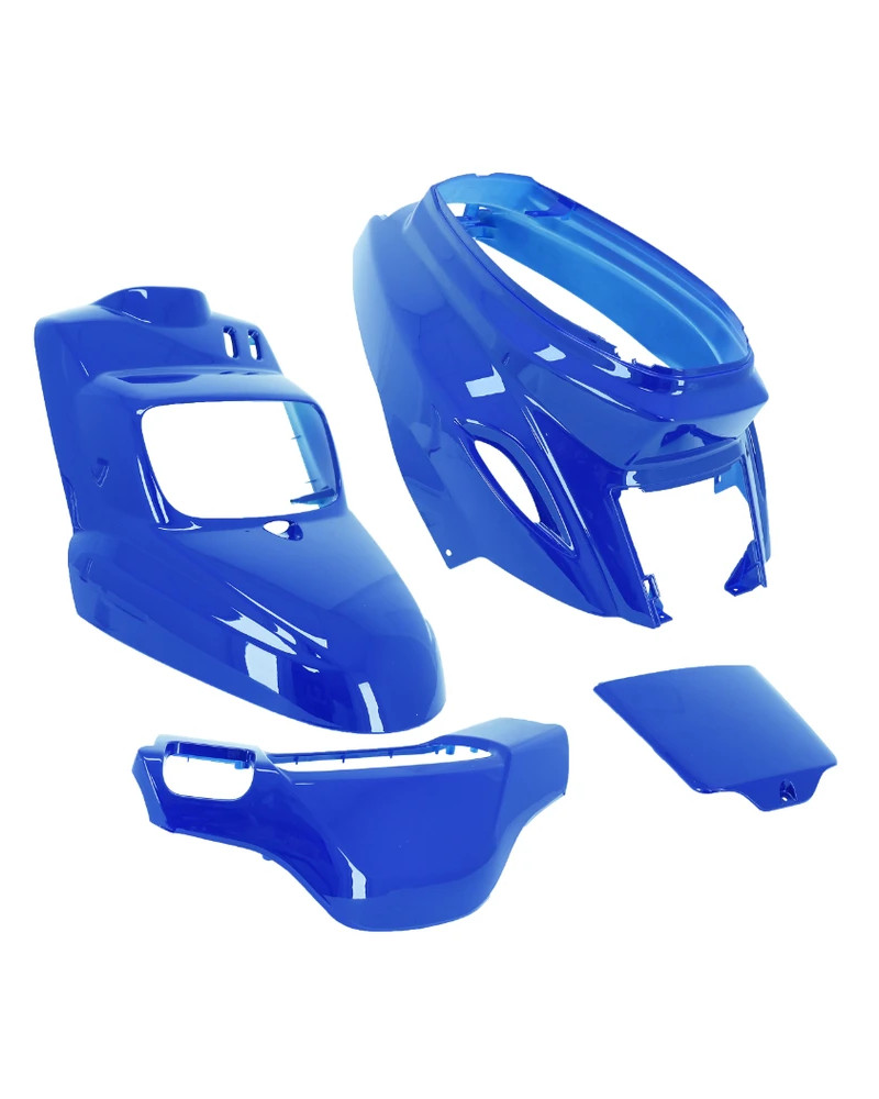 Kit carénages MBK Booster Yamaha BW’S 2004 et après bleu Yamaha 4 pièces
