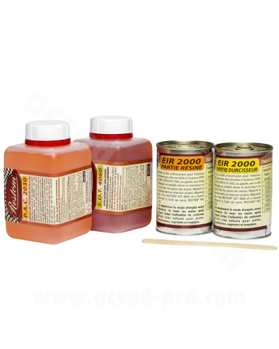Restom Superkit 2/5L traitement intérieur réservoir métallique moto mobylette