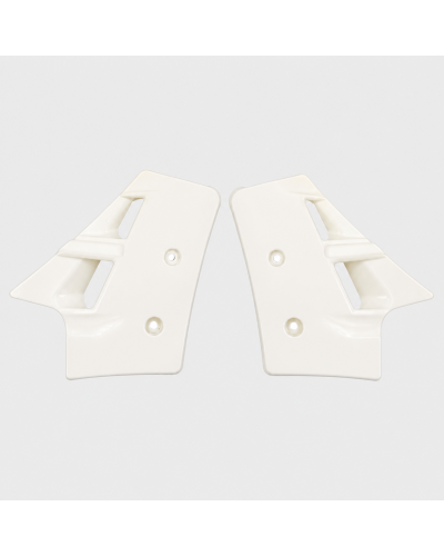 Écopes radiateur MBK 51 Magnum XR Passion blanc x2