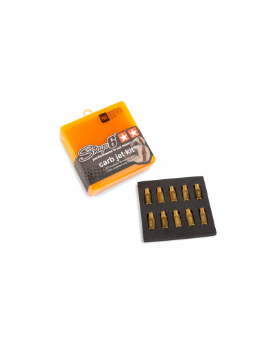 Kit gicleurs principaux Stage6 pour carburateur PWK Polini CP tailles 100 à 122